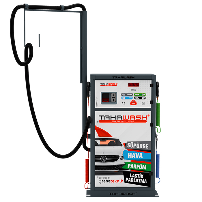 Tahawash Ttjs 4+1 Self Servis Çok Fonksiyonlu Kullanıcı Dostu Süpürge