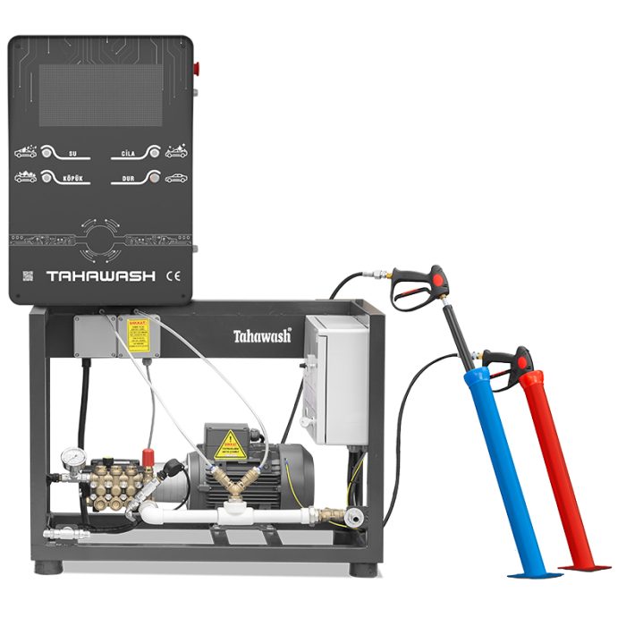 Tahawash TTJ3 P5 Self Servis 3 Fonksiyonlu Merkezi Oto Yıkama